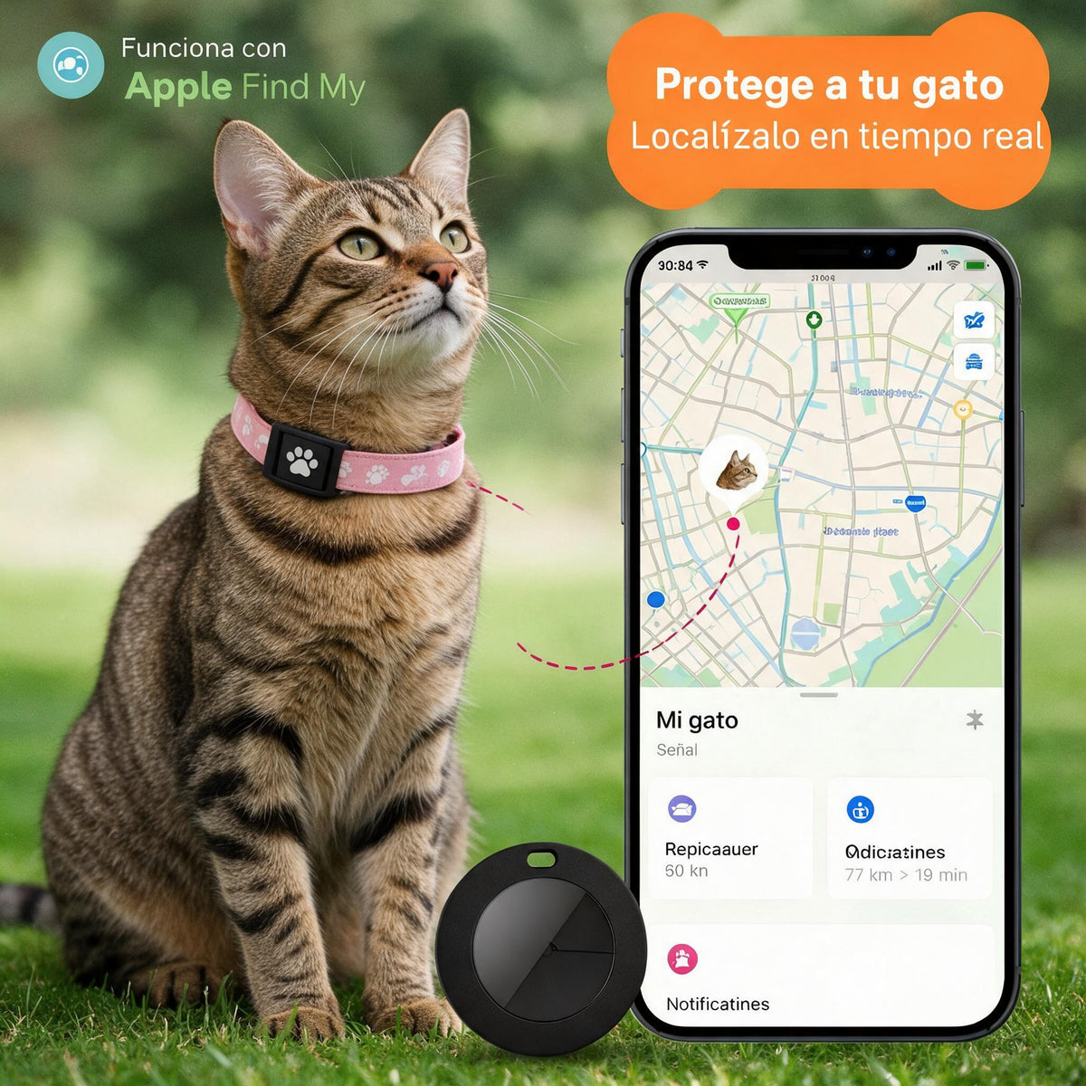 🐾 Collar Inteligente GPS para Mascotas