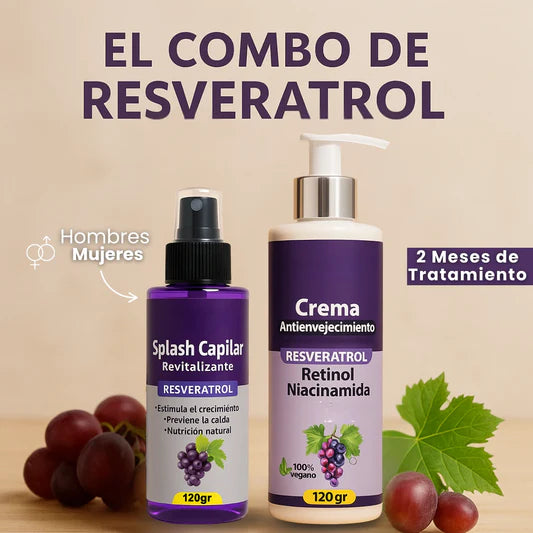 Crema Resveratrol Antienvejecimiento